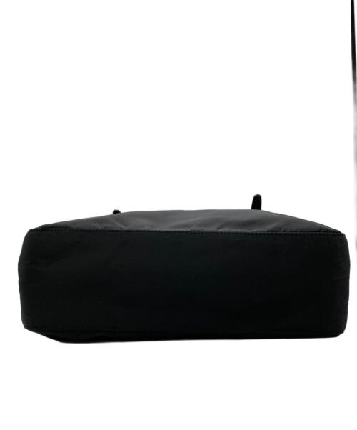 PRADA（プラダ）PRADA (プラダ) チェーンナイロントートバッグ ブラックの古着・服飾アイテム