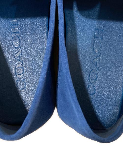 COACH（コーチ）COACH (コーチ) ドライビングシューズ ブルー サイズ:SIZE 7D 未使用品の古着・服飾アイテム