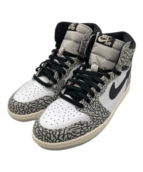 NIKE（ナイキ）NIKE (ナイキ) エアジョーダン1 ハイ OG グレー サイズ:28 未使用品の古着・服飾アイテム