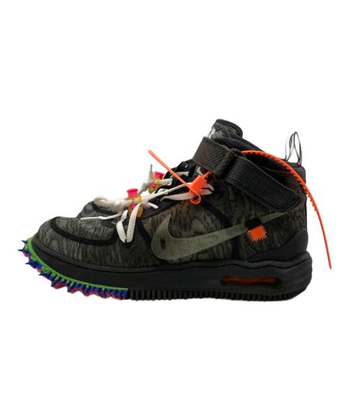 NIKE（ナイキ）NIKE (ナイキ) OFFWHITE (オフホワイト) エアフォース1 ミッド ブラック サイズ:27.5の古着・服飾アイテム