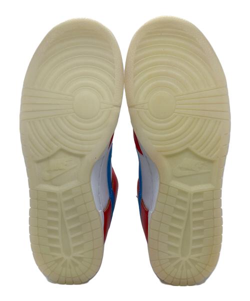 NIKE（ナイキ）NIKE (ナイキ) FRUiTY PEBBLES (フルーティーペブルス) ダンク ロー QS ホワイト×レッド サイズ:28 未使用品の古着・服飾アイテム
