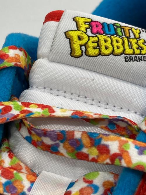 NIKE（ナイキ）NIKE (ナイキ) FRUiTY PEBBLES (フルーティーペブルス) ダンク ロー QS ホワイト×レッド サイズ:28 未使用品の古着・服飾アイテム