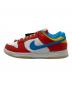 NIKE (ナイキ) FRUiTY PEBBLES (フルーティーペブルス) ダンク ロー QS ホワイト×レッド サイズ:28 未使用品：10000円
