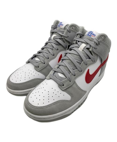 NIKE（ナイキ）NIKE (ナイキ) ダンク ハイ レトロ SE グレー サイズ:28 未使用品の古着・服飾アイテム