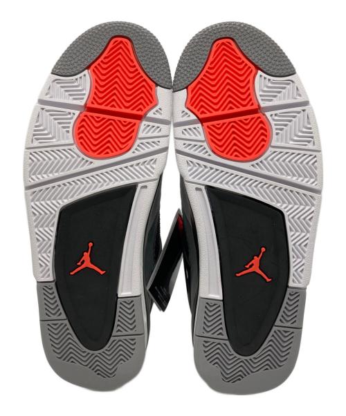 NIKE（ナイキ）NIKE (ナイキ) エアジョーダン4 レトロ グレー サイズ:27.5 未使用品の古着・服飾アイテム