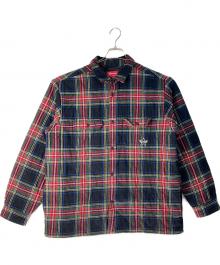 SUPREME（シュプリーム）の古着「Quited Plaid Flannel Shirt」｜レッド