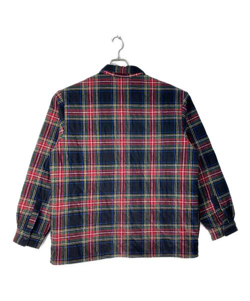 SUPREME（シュプリーム）SUPREME (シュプリーム) Quited Plaid Flannel Shirt レッド サイズ:Ｌの古着・服飾アイテム