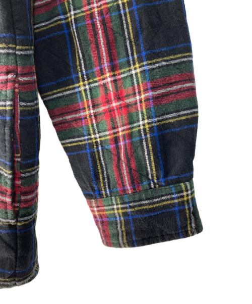 SUPREME（シュプリーム）SUPREME (シュプリーム) Quited Plaid Flannel Shirt レッド サイズ:Ｌの古着・服飾アイテム