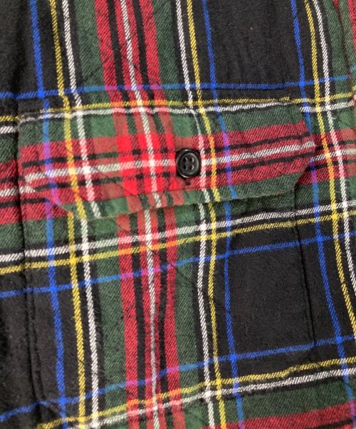 SUPREME（シュプリーム）SUPREME (シュプリーム) Quited Plaid Flannel Shirt レッド サイズ:Ｌの古着・服飾アイテム