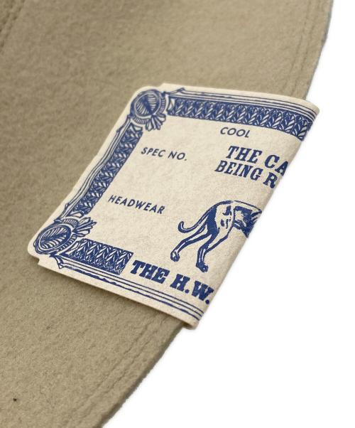 THE H.W.DOG&CO.（エイチダブリュードッグアンドコー）THE H.W.DOG&CO. (エイチダブリュードッグアンドコー) トラベラーハット ベージュの古着・服飾アイテム