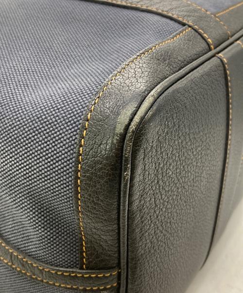 HERMES（エルメス）HERMES (エルメス) トートバッグ　ガーデンパーティPM ブラック×ネイビーの古着・服飾アイテム