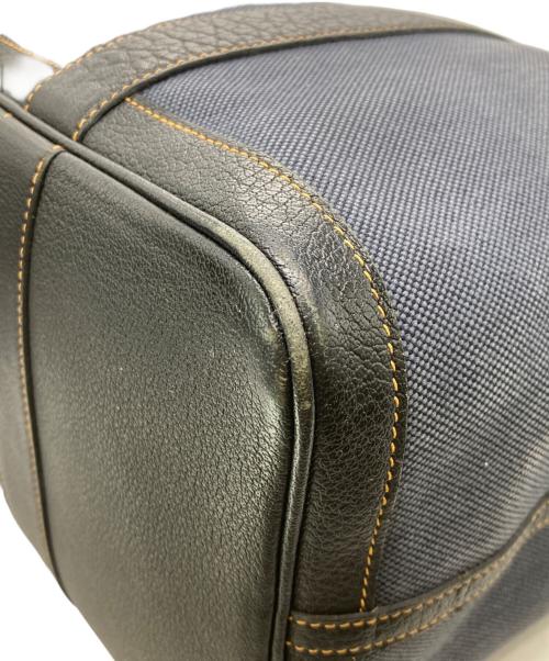 HERMES（エルメス）HERMES (エルメス) トートバッグ　ガーデンパーティPM ブラック×ネイビーの古着・服飾アイテム