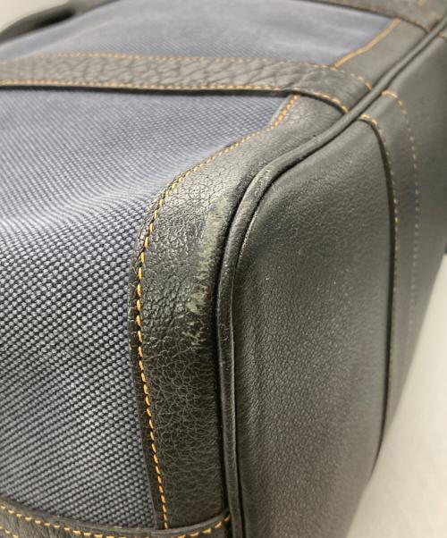 HERMES（エルメス）HERMES (エルメス) トートバッグ　ガーデンパーティPM ブラック×ネイビーの古着・服飾アイテム