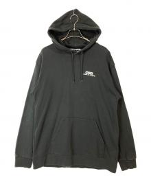 CDG（シーディージー）の古着「ロゴプリントプルオーバーパーカー」｜ブラック