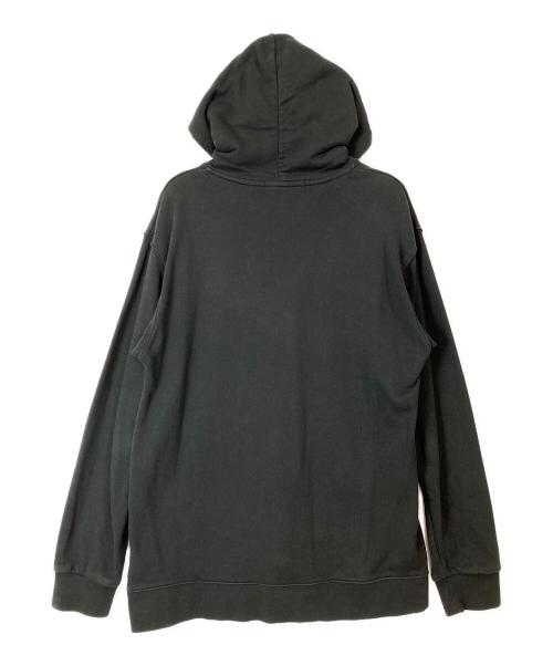 CDG（シーディージー）CDG (シーディージー) ロゴプリントプルオーバーパーカー ブラック サイズ:XXLの古着・服飾アイテム