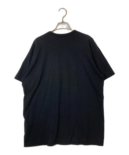 CDG（シーディージー）CDG (シーディージー) ロゴプリントTシャツ ブラック サイズ:XXLの古着・服飾アイテム