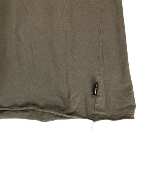 L.G.B（ルグランブルー）L.G.B (ルグランブルー) NUDE Vネックプリントカットソー グレー サイズ:2の古着・服飾アイテム