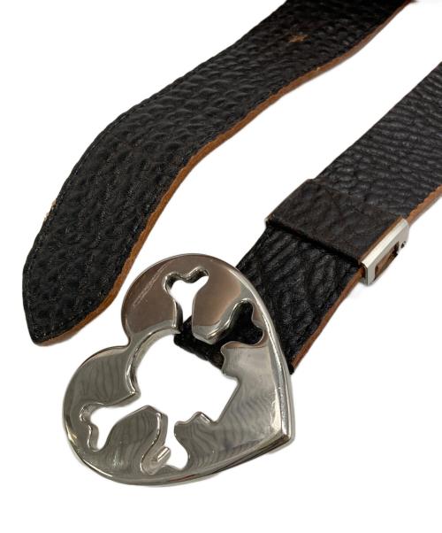 Vivienne Westwood man（ヴィヴィアン ウェストウッド マン）Vivienne Westwood man (ヴィヴィアン ウェストウッド マン) スカルハートバックルベルト ブラックの古着・服飾アイテム