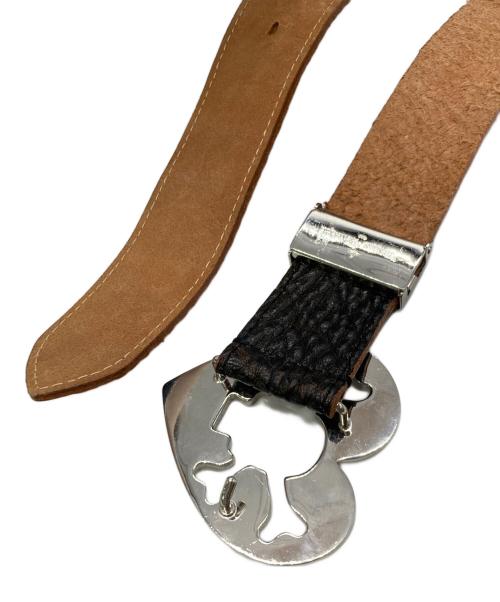 Vivienne Westwood man（ヴィヴィアン ウェストウッド マン）Vivienne Westwood man (ヴィヴィアン ウェストウッド マン) スカルハートバックルベルト ブラックの古着・服飾アイテム
