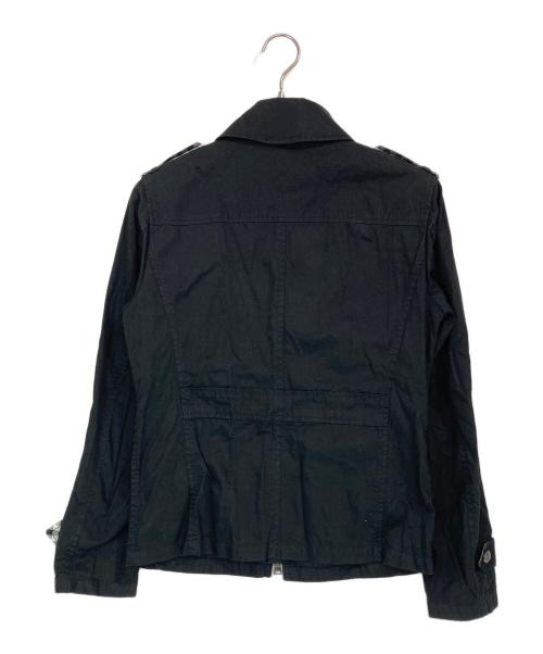 BURBERRY BLACK LABEL（バーバリーブラックレーベル）BURBERRY BLACK LABEL (バーバリーブラックレーベル) ナポレオンジャケット ブラック サイズ:Ｍの古着・服飾アイテム