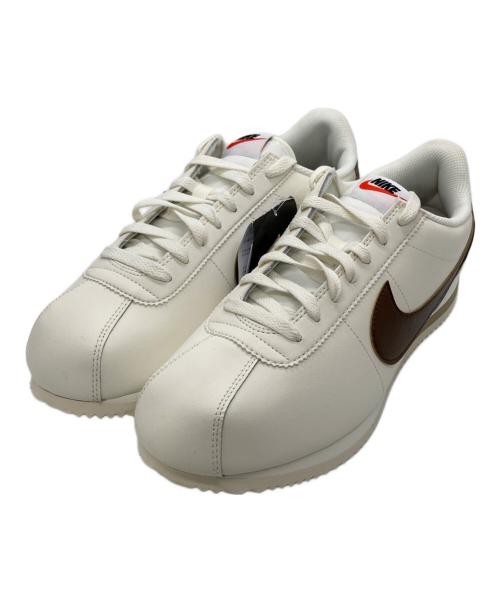 NIKE（ナイキ）NIKE (ナイキ) ウィメンズ コルテッツ ホワイト×ブラウン サイズ:28.5cm 未使用品の古着・服飾アイテム