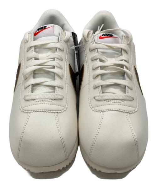 NIKE（ナイキ）NIKE (ナイキ) ウィメンズ コルテッツ ホワイト×ブラウン サイズ:28.5cm 未使用品の古着・服飾アイテム