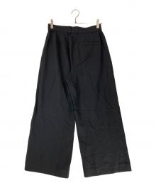 theory luxe（セオリーリュクス）の古着「ワイドパンツ」｜ブラック