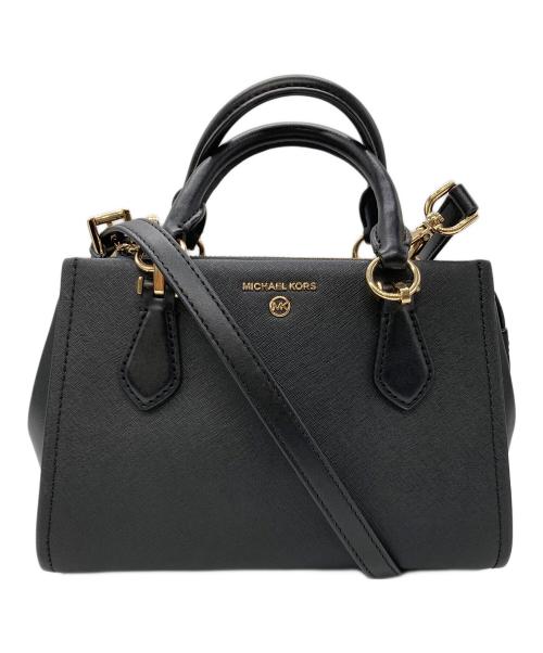 MICHAEL KORS（マイケル・コース）MICHAEL KORS (マイケル・コース) 2WAYショルダーバッグ ブラックの古着・服飾アイテム