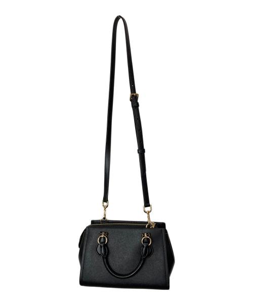 MICHAEL KORS（マイケル・コース）MICHAEL KORS (マイケル・コース) 2WAYショルダーバッグ ブラックの古着・服飾アイテム