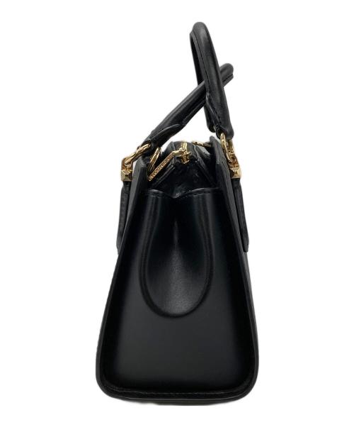 MICHAEL KORS（マイケル・コース）MICHAEL KORS (マイケル・コース) 2WAYショルダーバッグ ブラックの古着・服飾アイテム