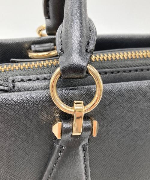MICHAEL KORS（マイケル・コース）MICHAEL KORS (マイケル・コース) 2WAYショルダーバッグ ブラックの古着・服飾アイテム