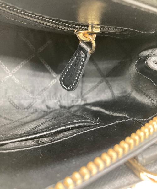 MICHAEL KORS（マイケル・コース）MICHAEL KORS (マイケル・コース) 2WAYショルダーバッグ ブラックの古着・服飾アイテム