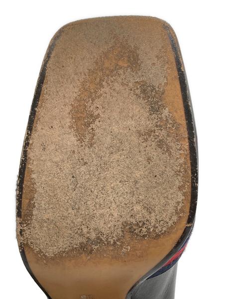 GUCCI（グッチ）GUCCI (グッチ) GGマーモントレザーパンプス ブラック サイズ:38の古着・服飾アイテム