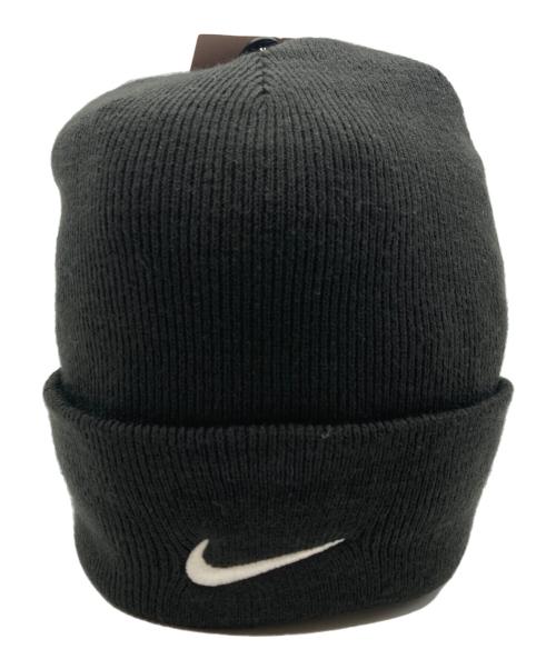 stussy（ステューシー）stussy (ステューシー) NIKE (ナイキ) ブラックカフビーニー ブラック 未使用品の古着・服飾アイテム