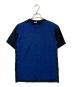 stussy（ステューシー）の古着「00's総柄Tシャツ」｜ブラック×ブルー