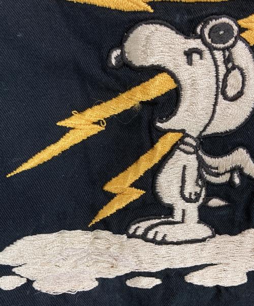 東洋エンタープライズ（トウヨウエンタープライズ）東洋エンタープライズ (トウヨウエンタープライズ) PEANUTS (ピーナッツ) ベトナムシャツ ブラック サイズ:Sの古着・服飾アイテム