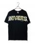 A BATHING APE（アベイシングエイプ）の古着「AAPE UNIVERSE TEE」｜ブラック