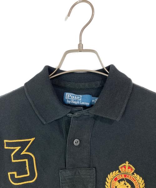 POLO RALPH LAUREN（ポロ・ラルフローレン）POLO RALPH LAUREN (ポロ・ラルフローレン) PRL CLUB ポロシャツ ブラック サイズ:Sの古着・服飾アイテム