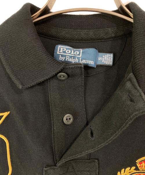 POLO RALPH LAUREN（ポロ・ラルフローレン）POLO RALPH LAUREN (ポロ・ラルフローレン) PRL CLUB ポロシャツ ブラック サイズ:Sの古着・服飾アイテム