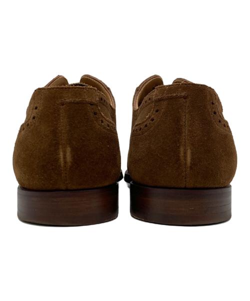 Crockett & Jones（クロケット＆ジョーンズ）Crockett & Jones (クロケット＆ジョーンズ) BARNEYS NEWYORK (バーニーズ・ニューヨーク) ストレートチップスウェードシューズ ブラウン サイズ:SIZE 7 1/2 Eの古着・服飾アイテム