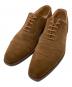 Crockett & Jones（クロケット＆ジョーンズ）の古着「ストレートチップスウェードシューズ」｜ブラウン