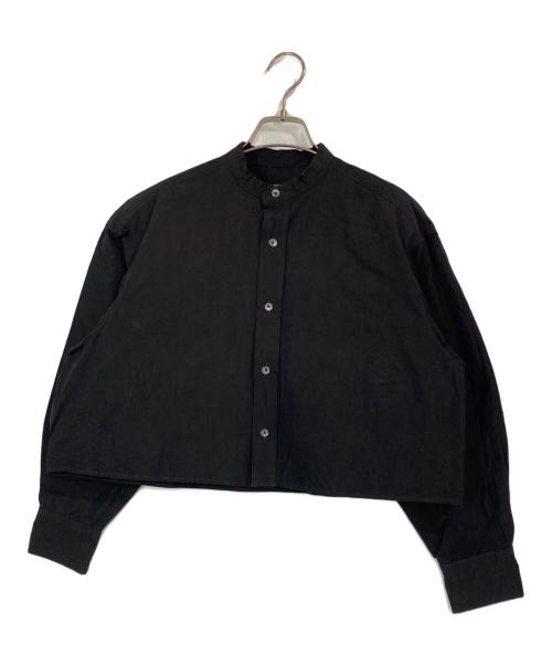 HAVERSACK（ハバーサック）HAVERSACK (ハバーサック) 別注コットンシャンブレーシャツ ブラック サイズ:1の古着・服飾アイテム