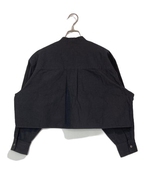 HAVERSACK（ハバーサック）HAVERSACK (ハバーサック) 別注コットンシャンブレーシャツ ブラック サイズ:1の古着・服飾アイテム