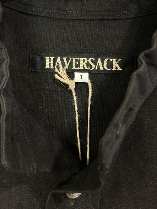 HAVERSACK（ハバーサック）HAVERSACK (ハバーサック) 別注コットンシャンブレーシャツ ブラック サイズ:1の古着・服飾アイテム