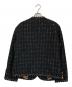 untage (アンテージ) ツイードジャケット ブラック×ゴールド サイズ:Ｍ：23000円