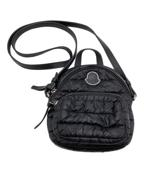 MONCLER（モンクレール）MONCLER (モンクレール) キリアスモール キルティングショルダーバッグ ブラックの古着・服飾アイテム