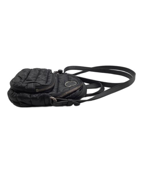 MONCLER（モンクレール）MONCLER (モンクレール) キリアスモール キルティングショルダーバッグ ブラックの古着・服飾アイテム