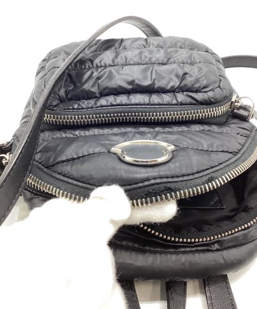 MONCLER（モンクレール）MONCLER (モンクレール) キリアスモール キルティングショルダーバッグ ブラックの古着・服飾アイテム