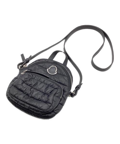 MONCLER（モンクレール）MONCLER (モンクレール) キリアスモール キルティングショルダーバッグ ブラックの古着・服飾アイテム