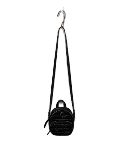 MONCLER（モンクレール）MONCLER (モンクレール) キリアスモール キルティングショルダーバッグ ブラックの古着・服飾アイテム